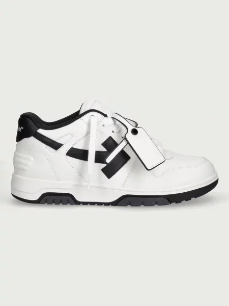 Off-White Out of Office sneakers ανδρικά δερμάτινα λευκό