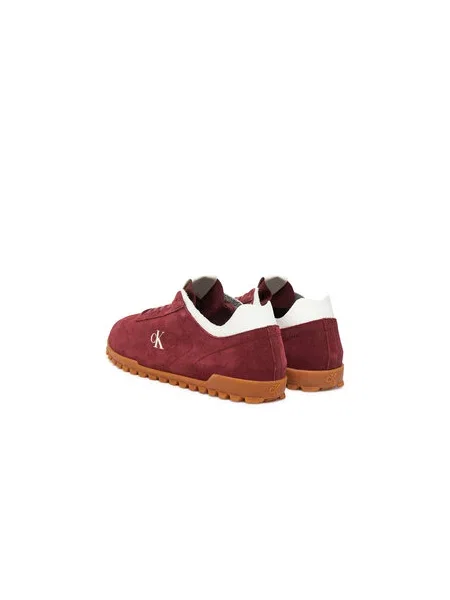 Tenisice Calvin Klein Jeans Low Profile Runner Su Tamnocrvena
