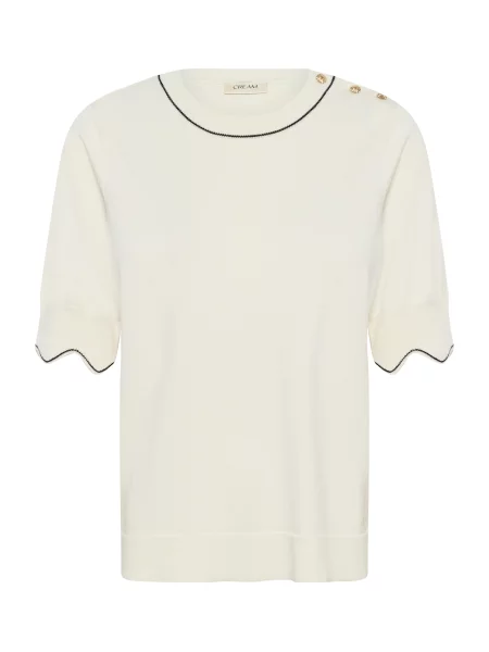 Cream Pulover CRVillea negru alb