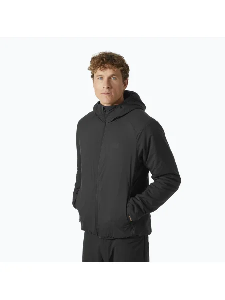 Olcsóbban. Férfi Helly Hansen Verglas Hooded Insulator pehelypaplan kabát fekete. Méret: fekete