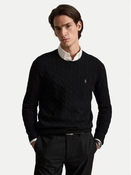 Sveter Polo Ralph Lauren čierna