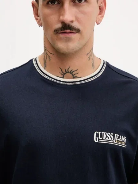 Футболка Guess Jeans синяя