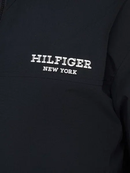Смугаста вітровка Tommy Hilfiger чорна