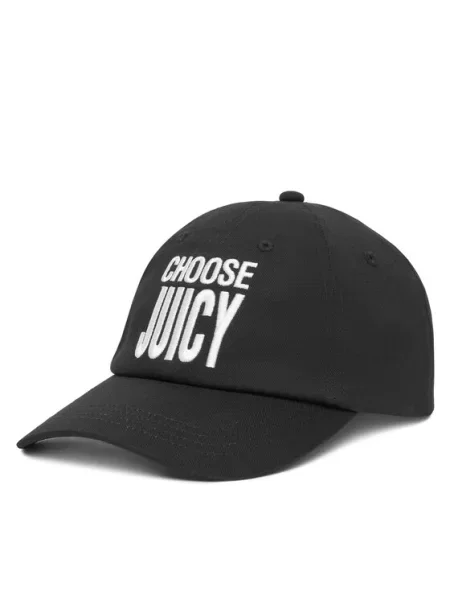 Kapa s šiltom Juicy Couture črna