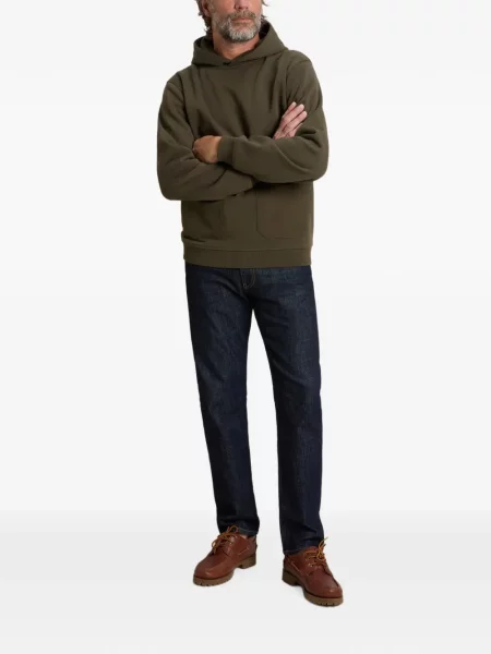 Hanorac cu glugă Woolrich verde