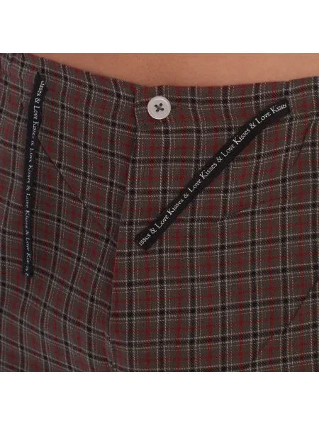 Pizsama Kisses&love piros