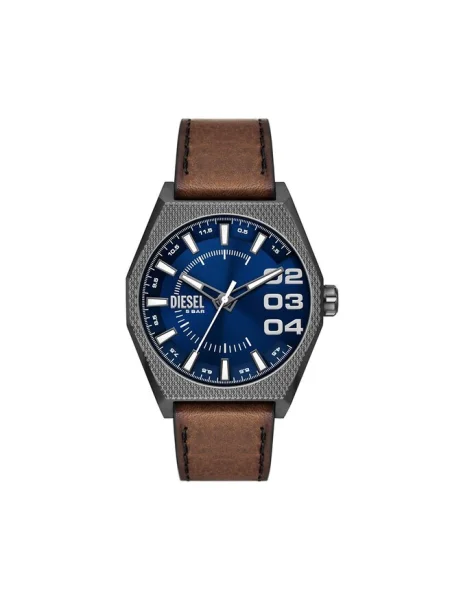 DIESEL Ceas analogic albastru gri maro
