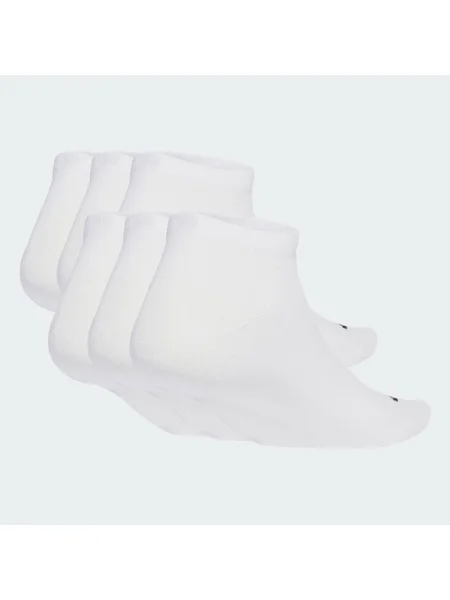 ADIDAS SPORTSWEAR Športové ponožky Linear Crew Cushioned 6 Pair Pack čierna biela