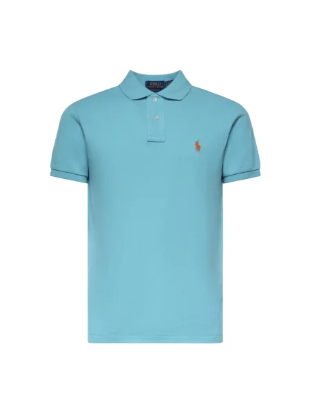 Polo Ralph Lauren Koszulki Mężczyzna S The Iconic Polo niebieski