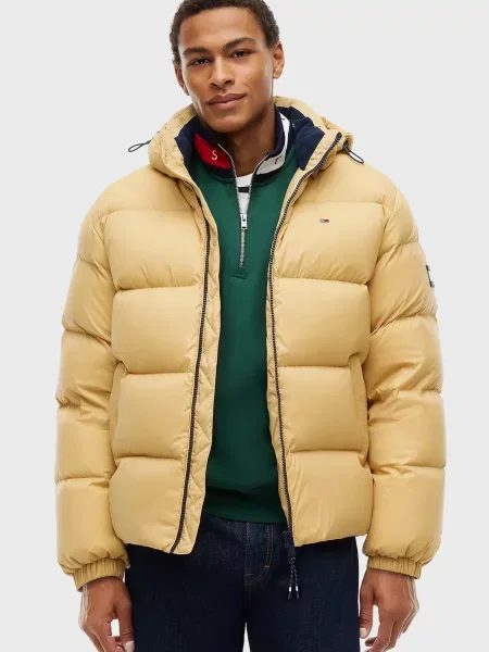 Джинсовая куртка Tommy Jeans желтая
