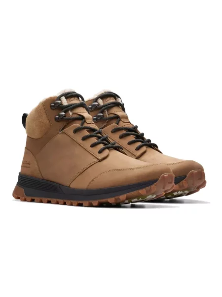 Botki Clarks brązowe