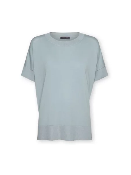 Sweter Elena Miro' z krótkim rękawem niebieski