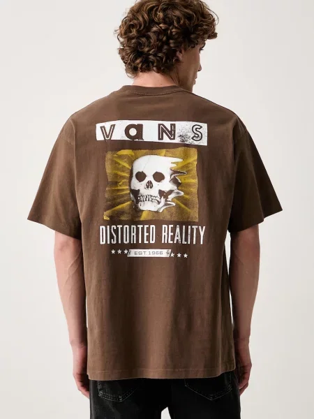 Vans T-shirt brązowa