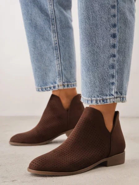Botine maro