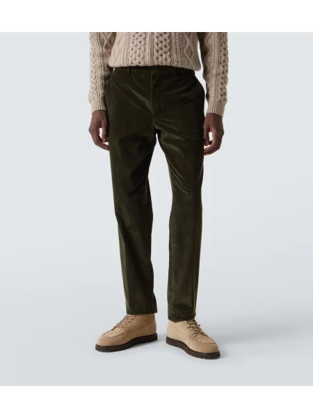 Pantaloni chino Loro Piana verde