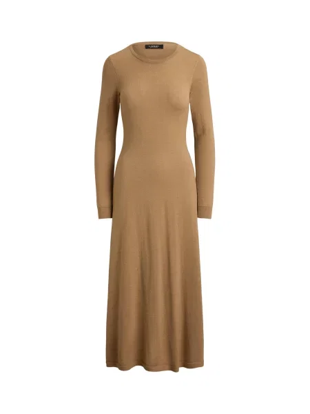 Lauren Ralph Lauren Rochie tricotat VORLEY închis bej
