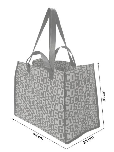 GCDS Shopper táska szürke fekete