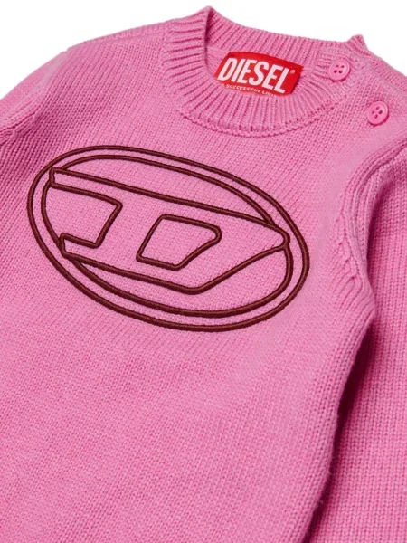 Sweter dziecięcy Diesel różowy