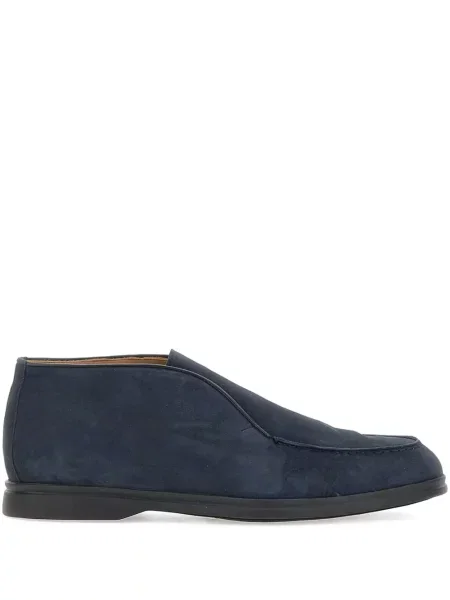 Pantofi loafer Duca Heritage din piele de căprioară albastru