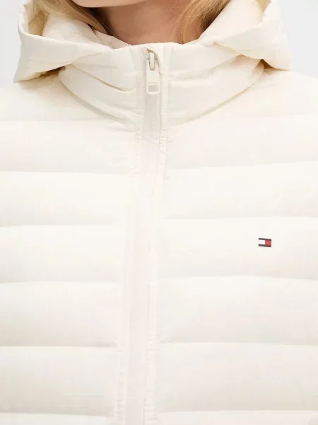 Tommy Hilfiger пухено яке дамско бежово