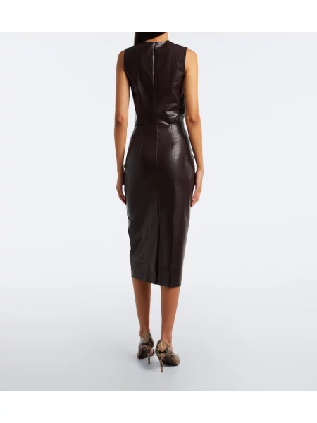 Fustă tip creion Wolford maro