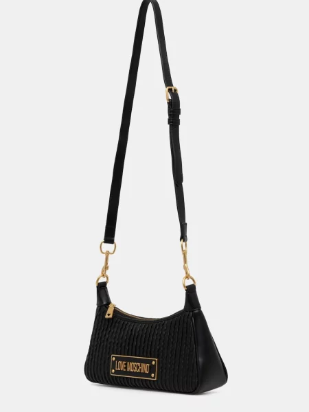 Шкіряна сумочка Love Moschino чорний
