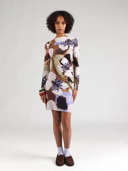TOPSHOP Obleka ELLY mešane barve