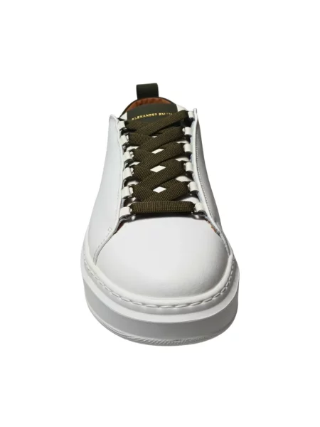 Sneakersy Alexander Smith skórzane białe