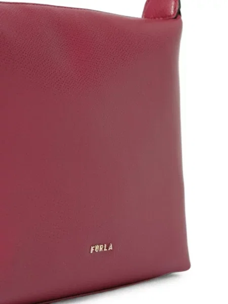 Geantă shopper Furla din piele roz