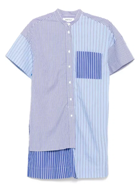 Kombinezon Enfold w paski niebieski