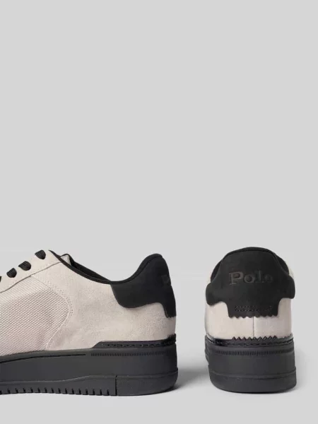 Sneakersy z powlekanego miksu skóry model MASTERS COURT' Polo Ralph Lauren