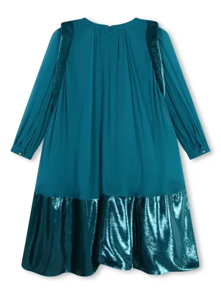 Sukienka dziecięca Lanvin Enfant niebieska