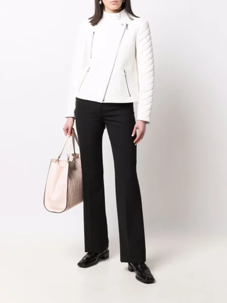 Geanta de piele Ferragamo alb