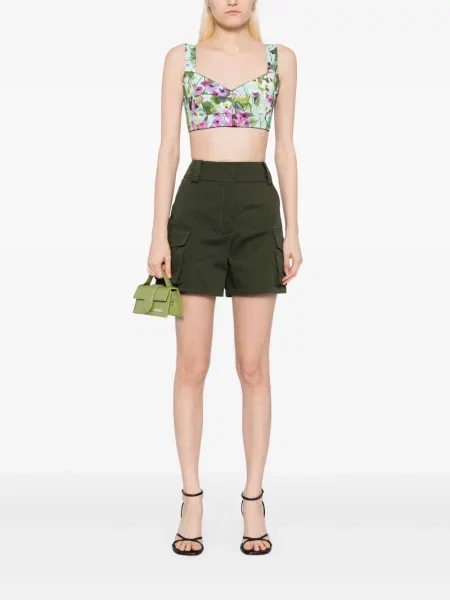 Pantaloni scurți Elie Saab verde