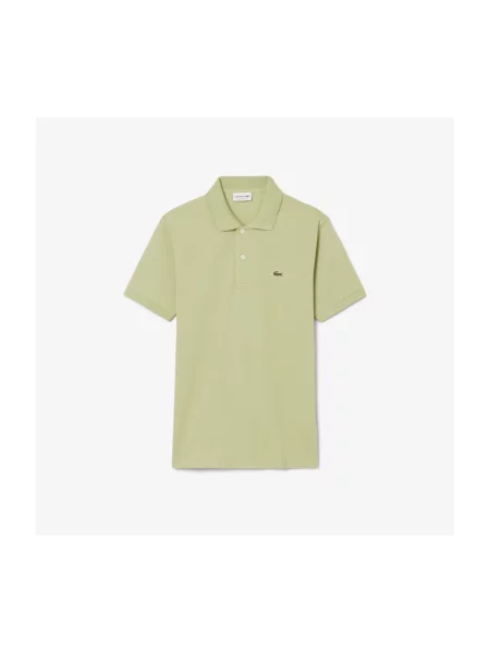 Gulerat scurt tricou Lacoste verde