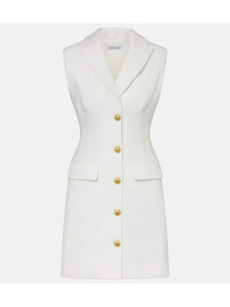 Rochie Veronica Beard de in alb