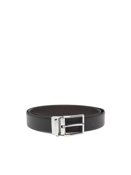Pasek Emporio Armani czarny
