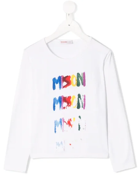 Koszulka dziecięca Missoni biała
