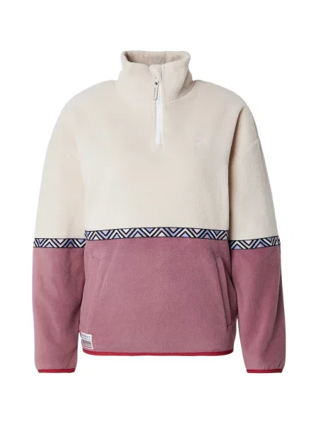 Iriedaily Pulover Holina crem / mov liliachiu / mauve negru