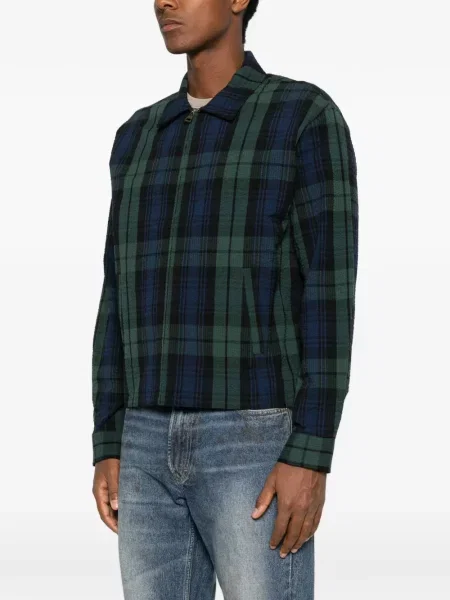 Geacă Jw Anderson în carouri verde