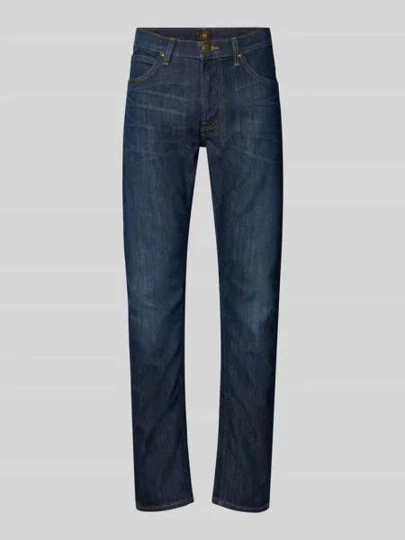 Jeans o kroju straight fit w fasonie model DAREN' Lee granatowe