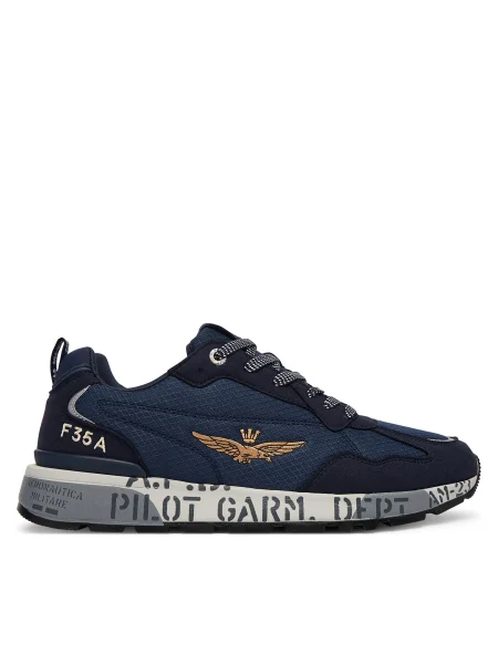 Aeronautica Militare Sneakersy Tmavomodrá modrá