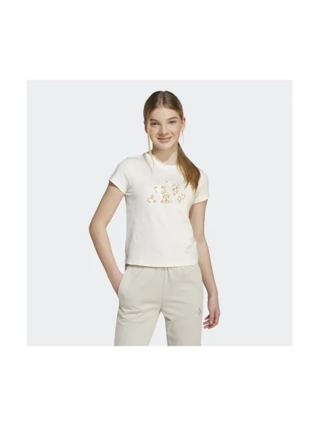 Tricou copii Adidas bej