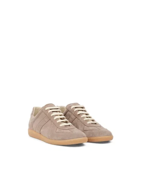 Sneakersy Maison Margiela zamszowe szare