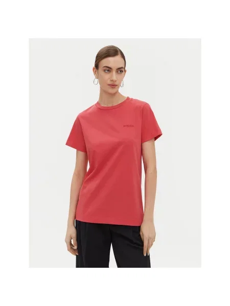 PINKO T-shirt Regular Fit crvena