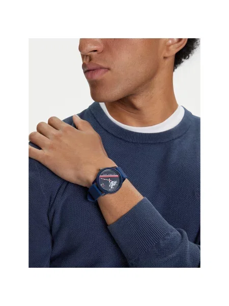 Годинник U.S. Polo Assn. Michael cиній