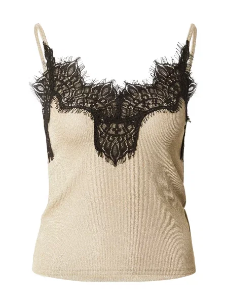 ABOUT YOU Top Jula auriu negru