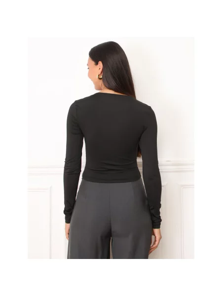 Top La Modeuse crna