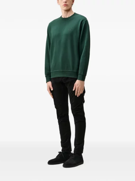 Hanorac C.p. Company cu broderie verde