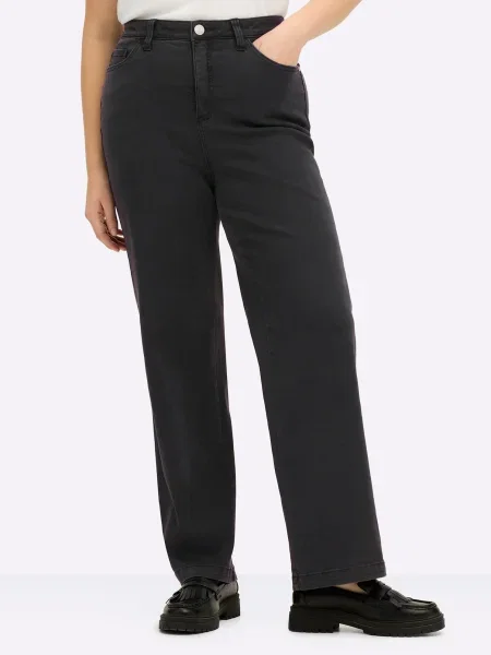 SHEEGO Jeans denim negru